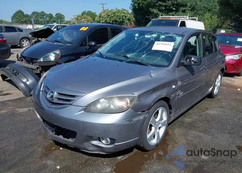 2004 Mazda Mazda3 S from USA, damaged, VIN JM1BK343041199561